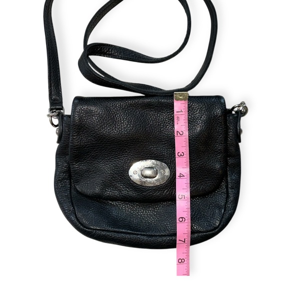 ROOTS Leather Cross Body Purse - Picture 3 of 5